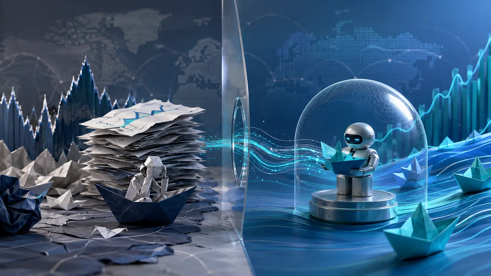 Conceptual market illustration for Algorithmic Forex Trading and Expert Advisors: A Reality Check