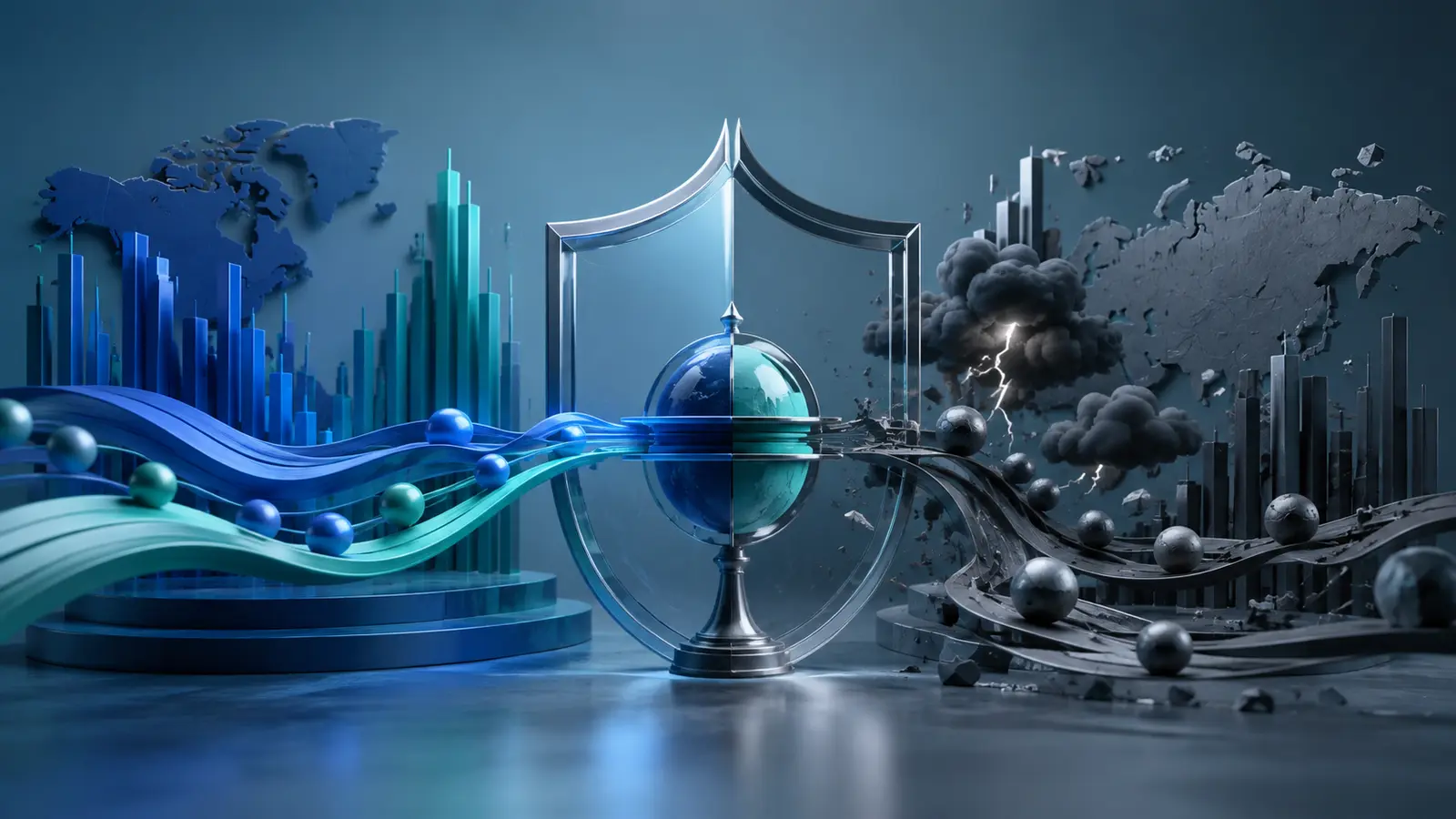 Conceptual market illustration for Forex Arbitrage Strategies: The Appeal and Reality of “Risk-Free” Profit